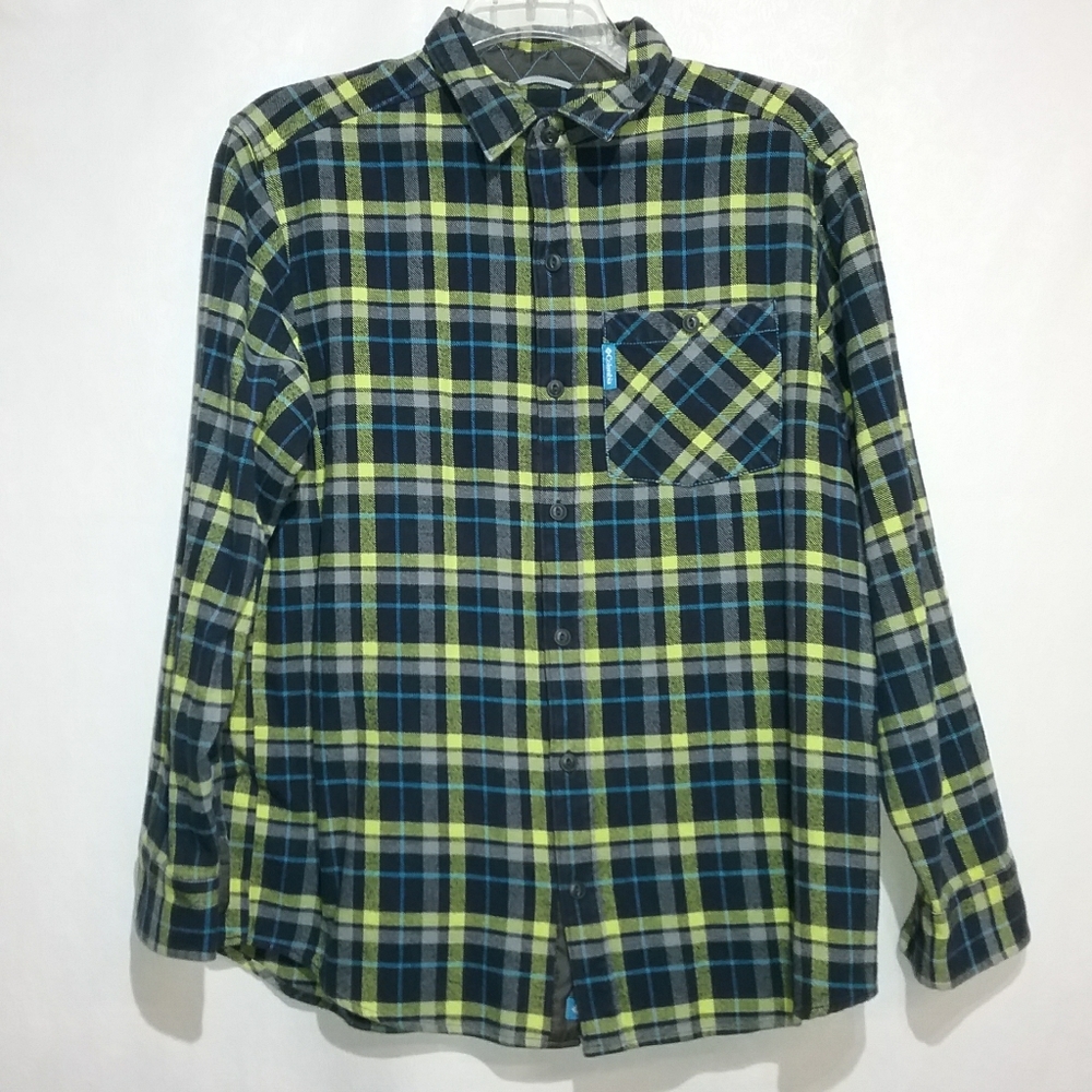 Columbia Sportwear Company men's flannel shirt size L
